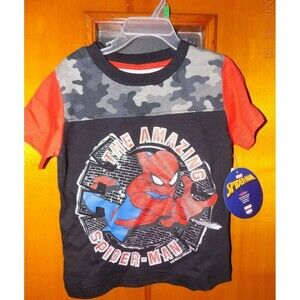 New boy's Spiderman shirt size 4 NWT Spider-man